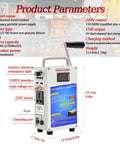 Power Up Anywhere Hand Crank Generator For Off Grid Living And Emergency Lighting with power meter and USB interface