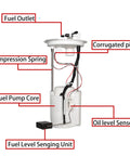 Honda Fuel Pump Assembly 16700-HR3-A21 For TRX420 2014-2021 TRX500 2014-2019 TRX520 2020-2021 Rancher Foreman 500 Replacement High Flow