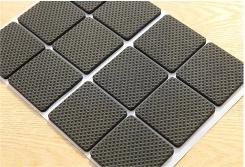 Non Slip Self Adhesive Furniture Feet Pads Set For Tables Chairs Sofas Round And Square Felt Floor Protectors