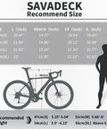 Bicycle sizing chart for Lightweight Full Carbon Fiber Road Bike For Adults With Shimano R7120 54cm Black Built For Speed.