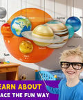 Nine Giant Inflatable Solar System Planets With Pump For Ceiling Decor Epic Space Classroom Display And Boys Room Astronomy Theme