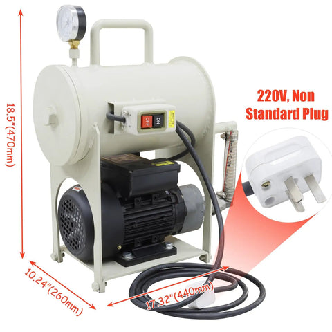 Heavy Duty Portable Hydraulic Oil Filter Top Tier Mobile Filtration Rig With Slick 600 Liters Per Hour Flow and Rock Solid 5 Micron Particulate Capture for Garage Engines and Heavy Equipment Fluids, 220V motor, compact design.