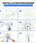 Installation guide for 2000W Wind Turbine Generator Kit With Eight Blade Wind Power Generator 12V 24V 48V 220V Charge Controller MPPT Start At Two Meters Per Second Ideal For Home Farm RV 24V Off Grid Ready.