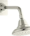 Pinstripe Single Function Wall Mount Showerhead With Katalyst Air Induction Spray Delivers Super Full Powerful Spray Saving Water