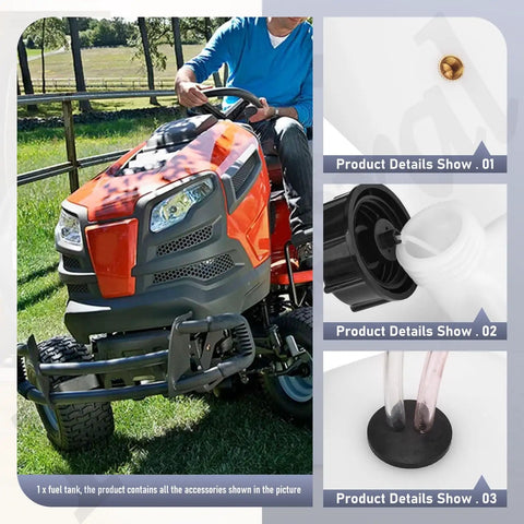 Fuel Tank Replacement Kit For Lawn Mowers Fits Husqvarna Craftsman Poulan Weedeater And Weedeater Lawn Mower 501424344 Repair