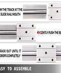 Installation guide for All In One CNC Linear Rail Kit With Three RM1605 Ball Screws And SBR20 Rails 300 600 1000 mm, step-by-step.