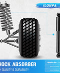 Rear Struts Shocks Absorber Assemblies for 2008 2016 Chrysler Town and Country, 2008 2020 Dodge Grand Caravan, 2009 2014 VW Routan, and 2012 2015 Ram CV Not Compatible With Self Leveling Or Heavy Duty Suspension, with anti-corrosion label.