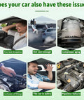 Heavy Duty Electric Hybrid AC Compressor For Bmw 530Le G38 X5 F15 I3 I8 R134a Climate Control Replacement image showing common A/C issues.