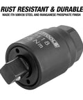 Three Eighths Drive Torque Limiting Adapter For Oil Filter Canister Caps Turns Your Ratchet Into A Tight Precise Torque Wrench