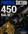 No Sweat Electric Drum Pump For 55 Gallon Barrels With Dual 120V AC And 12V DC Power 5 GPM Rapid Extract 2 Inch Bung Adapter shown with fluid transfer.