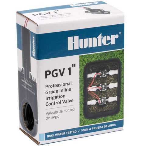 Packaging of PGV 1 Inch Sprinkler Valve With Flow Control 24V AC Inline Irrigation Valve Female Threaded Heavy Duty