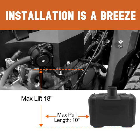 Universal Fuel Pump Replacement For Kohler Honda Predator Kawasaki and John Deere Engines Compatible With 808656