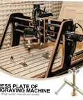CNC router machine using 2 Sets Pro Grade Beefy Heavy Duty Steel Router Clamps Hold Down Kit For Woodworking And CNC