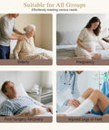 Image showcasing the Ultimate Electric Adjustable Bed Backrest Lift Assist With Smooth Remote Recline From 4 To 68 Degrees for various needs.