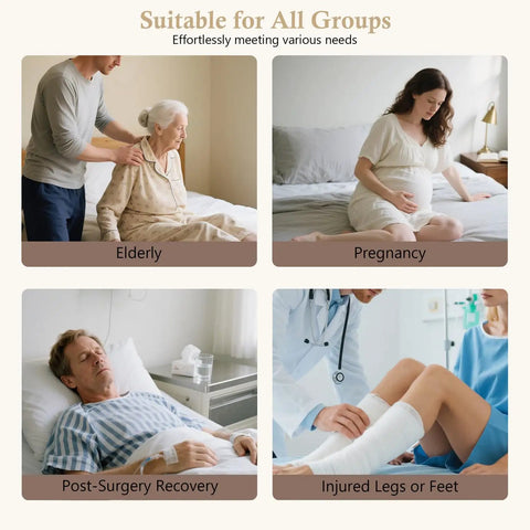 Image showcasing the Ultimate Electric Adjustable Bed Backrest Lift Assist With Smooth Remote Recline From 4 To 68 Degrees for various needs.