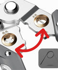 Close-up of 15 In 1 multifunctional Wire Stripper Decrustation Pliers Multi Tool showing cutting edges and detailing.