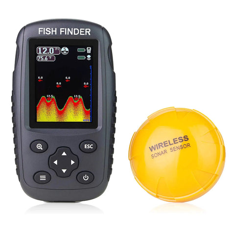 castable fish finders Portable Finder Wireless Sonar Sensor Kayak Fish Finder Automatic night fishing mode Deeper Smart Sonar PRO