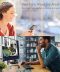 People using No Monthly Fee Solar Wireless Security Camera Outdoor With PTZ And AI Tracking Color Night Vision 5G WiFi
