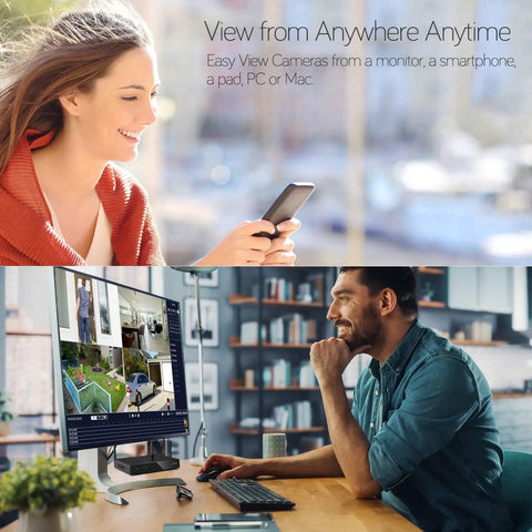 People using No Monthly Fee Solar Wireless Security Camera Outdoor With PTZ And AI Tracking Color Night Vision 5G WiFi