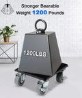Heavy Duty Furniture Movers With 360 Degree Roller Wheels Set Includes Lifter Tool For Easy Moving Of Heavy Loads Up To 880 Lbs Non Scratch Sliding Discs For Wood Floors Seamless Carpet Glide And Effortless Sliding with black base and 1200 lbs weight capacity.