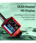Heavy Duty Six In One Metal Hardness Tester For Tool Steel Stainless Cast Iron Copper Zinc And Aluminum With Dead On Accuracy and rugged OLED display in bright sunlight.