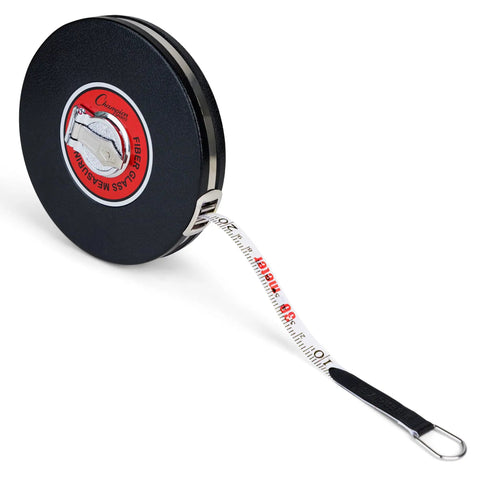 Closed Reel Tape Measure 100 Ft 30 M Hand Crank Dual Sided Feet And Meters Long Measuring Tape For Indoor And Outdoor Projects