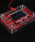 Pro Grade Digital Oscilloscope Kit With 1Msps Real Time Sampling, 12 Bit Resolution, ARM Cortex M3 Core in clear plastic case.