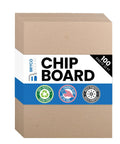 8.5 X 11 Inch Chipboard Sheets, 100 Sheets Of 22-Point Kraft Board For Crafts And DIY Projects packaging image