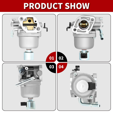 Replacement Carburetor For 20HP Yard Tractors And Riding Lawn Mowers Compatible With 699807 697722 401577 406577 407577, multi-view