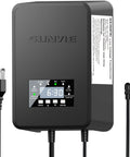 Front view of Powerful 300W Low Voltage Landscape Transformer With Timer And Photocell Sensor, showing display and controls.