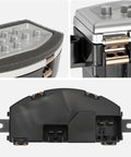 Real Deal Direct Replacement Hvac Blower Motor Resistor For Cars Dead On Oem Grade fan speed controller with front mount terminals.