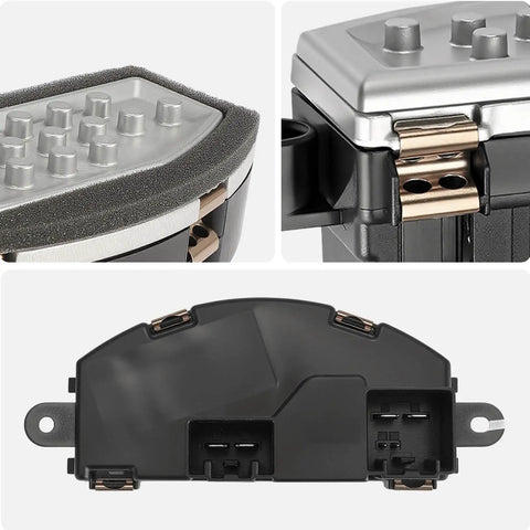 Real Deal Direct Replacement Hvac Blower Motor Resistor For Cars Dead On Oem Grade fan speed controller with front mount terminals.