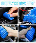 Car Cleaning Gel Detailing Putty For Interior Surfaces Universal Dust Remover Slime Auto Detailing Tools 5.6oz in use.