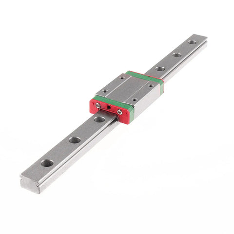 MGN9H 350mm Linear Rail Guide With Stainless Steel Carriage Block for 3D Printers and CNC Machines, heavy-duty construction