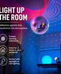 Disco Ball 16 Inch Large Hanging Mirror Ball Decor For Party Decorations Weddings Events Christmas Home Celebration