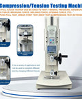 Manual Horizontal Digital Push Pull Force Tester For Tensile And Compressive Testing with two clamps and digital display