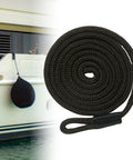 Boat Fender Lines Mooring Yacht Rope Inflatable Fender Hanger Dock Protector PE Material Accessory displayed on yacht