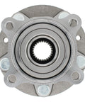 Front view of Rear Left And Right Wheel Bearing And Hub Assembly For Mazda 3 2.5L AWD 2019 Through 2025 And CX 30 2.5L AWD 2020 Through 2025 Premium Replacement