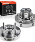 Two Pack Rear Wheel Bearing And Hub Assembly For 4-Lug Nissan Sentra 1990-1999, NX 1991-1993, And 200SX 1995-1998 Replacement Part