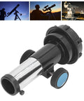 80mm Telescope Focusing Tube With Gear Driven Fine Focus For Reflector Telescopes, 1.25 Inch Eyepiece Adapter, black and silver