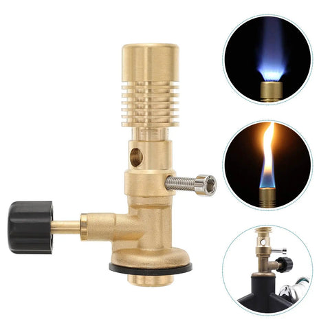 Bunsen Burner Portable Laboratory Gas Burner Brass With Adjustable Air Mix And Gas Flow For Precise Lab Heating And Safe Experiments