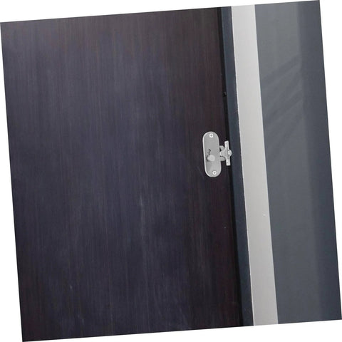 Installed Sliding Barn Door Lock Privacy Latch With Screws Rust Resistant Outswing Door Security For Bathroom Garage Easy Install