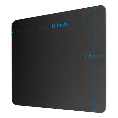 Ultra Smooth Premium Textured Mouse Pad 8.0 By 7.5 Inch With Non Slip Rubber Base Fully Washable Fade Resistant For Office And Home