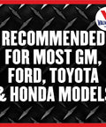 Multi-Vehicle Full Synthetic ATF Automatic Transmission Fluid 1 Gallon Case Of 3, recommended for GM, Ford, Toyota, Honda