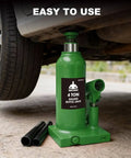 Beefy Heavy Duty 4 Ton Hydraulic Bottle Jack For Cars And Trucks 8000 Lb Capacity Portable Auto Repair Jack with adjustable screw top