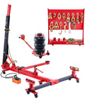 6T Auto Body Frame Puller Straightener With 3T Airbag Jack And 6000 PSI Hydraulic Foot Pump Includes 16 Straightening Tools