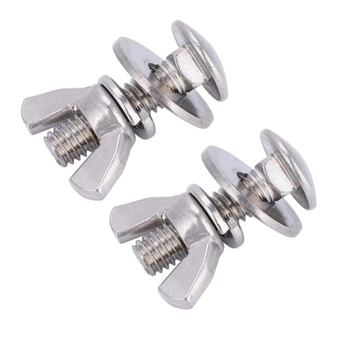 Heavy Duty Butterfly Bolts And Wing Nuts Crafted From Solid 316 Stainless Steel For Rustproof Muscle And Easy No Sweat Tightening Legit Pick For Marine Gear Swap Or Home Fixup That Will Stand Up Well