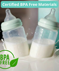 Portable 22oz Stainless Steel Breast Milk Cooler Bottle Keeps Pumped Stash Ice Cold For Up To Twenty Four Hours Goes Hard For Moms On The Go All Day Long with BPA-free milk bottles.