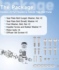 Prime Pool Pump Bolt Kit For Whisperflo And Intelliflo Pumps Simple As Pie Hardware Set with stainless steel components and washers.