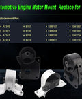 Engine Motor Mount Kit For 2002 2003 2004 2005 2006 Nissan Altima 2.5L Replacement A7340 A7341 A7342 A7343 Set Of 4 displayed